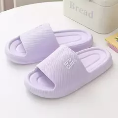 Slides planos antiderrapantes para homens e mulheres, chinelos casuais femininos, chinelos internos para casa, sandálias femininas de verão, moda feminina, seabeach fino e fino - comprar online