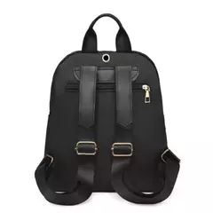 Simples Preto Grande Capacidade Mochilas para Mulheres, Bolsa de Viagem, Sólida Harajuku Student Schoolbag, Mochila Oxford, Unisex Bags