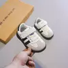 Sapatos de lona respirável infantil, fundo de biscoito, bebê, meninos, meninas, desempenho escolar, moda infantil