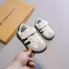 Sapatos de lona respirável infantil, fundo de biscoito, bebê, meninos, meninas, desempenho escolar, moda infantil - Wolf Magazine