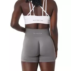 NVGTN Spandex Sólida Sem Costura Shorts Mulheres Soft Workout Calças Justas Fitness Yoga Calças Gym Wear