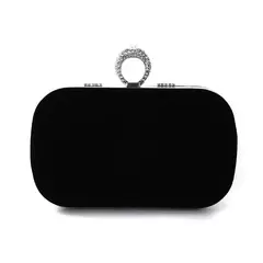 Luxo feminino sacos de noite diamante luxo embreagem saco festa diamantes senhora preto vermelho corrente bolsa ombro bolsas para bolsa - comprar online
