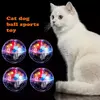 3 pçs interativo gato bola brinquedo flash equipamento paranormal brinquedos fantasmas até bolas de movimento brinquedo luz animal de estimação flash caça movimento