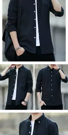 Imagem do Camisa masculina de trabalho resistente ao desgaste, blusa manga comprida, jaqueta fina, soldagem elétrica, outono, 2021