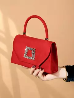 Espumante Velvet Evening Clutch Bag, Glitter Bling, brilhante, glamouroso, requintado, elegante, elegante, 1Pc - Wolf Magazine