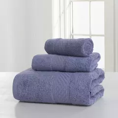 Toalha lavável do quadrado do algodão da máquina monocromática, Banheiro limpo, Toalha de banho absorvente - comprar online