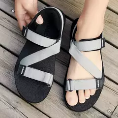 Sapatos de praia casuais masculinos, esportes ao ar livre, sandálias para dirigir, sandálias na internet