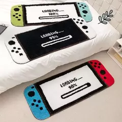 Criativo reunindo Switch Game Carpet, Tapete antiderrapante para o jogador do jogo do banheiro, Tapete adornado, Decoração da casa na internet