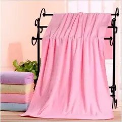 Toalha gravada do banho do urso de Microfiber, absorvente engrossado, macio, fontes do agregado familiar, 70*140 - loja online