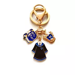 Hogwarts Badge Keychain para Crianças, Harry Potter, Periféricos de Filme, Pingentes Mochila, Decorações de Festa, Grifinória Sonserina, Brinquedos Presente - Wolf Magazine