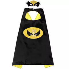 Capas de cosplay de super-heróis para meninos e meninas capitão américa hulk spiderman fantasia capas presente de festa de aniversário de halloween - Wolf Magazine