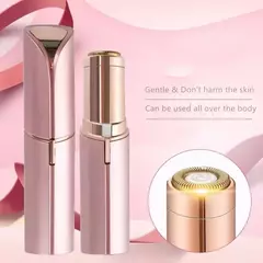 Imagem do Aparador de sobrancelha elétrica Mini Eye Brow Depilador Facial Batom Forma Cabelo Remoção Mulheres Portable Painless Razor Shaver Tool