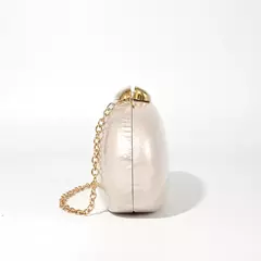 Café nova pérola concha crossbody oval ombro ganso ovo saco de noite garras festa moda acrílico bolsas marcas bolsa luxo - loja online