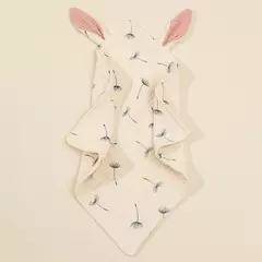 Bebê recém-nascido Algodão Mulsin Consolador Carton Rabbit Ear Double Guaze Acalme Appease Toalha para crianças Bibs Burp Panos Infantil - Wolf Magazine