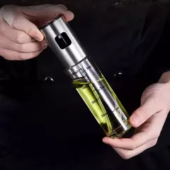 Garrafa De Pulverizador De Óleo De Aço Inoxidável, Bomba à Prova De Vazamento Spray Pot Para Churrasco Grill, Ferramenta De Panelas E Gadget De Cozinha - Wolf Magazine