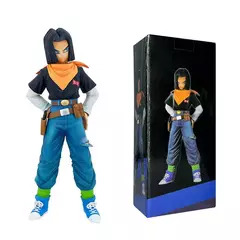 23cm anime dragon ball z android 17 18 figura android 18 pvc figuras de ação coleção modelo brinquedos para crianças presentes natal na internet