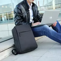 Mochila multifuncional de grande capacidade para laptop, carregamento USB, mochilas de escola de informática, bolsa impermeável Oxford para homens, viagem, masculina - comprar online