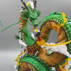 Dragon Ball Figura Anime, Shenron Goku e Shenron, Modelo Estatueta, PVC Estátua, Boneca Coleção, Quarto Toy Presentes, 24cm - Wolf Magazine