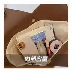 Saco de praia palha de verão, bolsa de ombro de grande capacidade, textura high-end, versátil, elegante, tote, novo 2020 - loja online