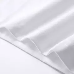 Camiseta masculina e feminina de mangas compridas com gola redonda, camisa base folhada, mesmo estilo, monocromática, algodão, branca, top fashion, 230g na internet