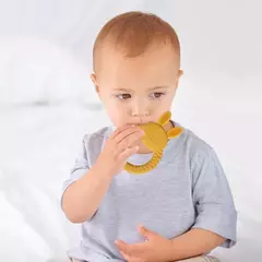 Bebê silicone dentição anel, coelho dos desenhos animados, roedor, comestível, acessórios diy, brinquedos molares, chocalho, 1pc - Wolf Magazine