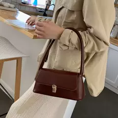 Bolsas Crossbody monocromáticas para mulheres, bolsa de ombro, bolsas axilas, bolsa feminina, marca de luxo, design de moda, 2023 - Wolf Magazine