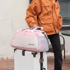 Bolsa de viagem portátil de grande capacidade, leve e curta distância Duffle, mensageiro de armazenamento, bolsa de ginástica esportiva, elegante, 2024 na internet
