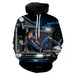 Homens e mulheres de volta para o futuro 3D filme impressão com capuz moletons, Hoodie extragrande, crianças pulôver, moletons, casaco moda - comprar online