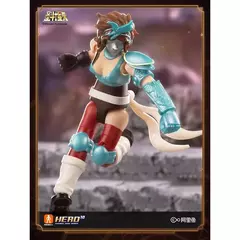 Original saint seiya animação brinquedos periféricos galáxia versão pano de ouro aiolos shura ikki shun modelo móvel figura coleção - Wolf Magazine