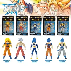Dragon Ball SHF Goku Vegeta Figura de ação Super Saiyan Gogeta Dbz Estatueta Coleção de PVC Modelo Brinquedos para Crianças Presentes - comprar online
