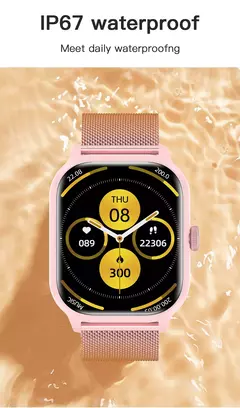 Imagem do LEMFO LT10 Smartwatch para homens e mulheres Touch Dial Chamada Música Smartwatch Android iOS Rastreador de Fitness Relógios Esportivos 2024