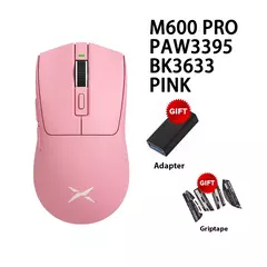 Delux-M600 Series Lightweight Wireless Gaming Mouse, 2.4G, Conexão de Modo Duplo, 26000DPI Macro, Ratos Recarregáveis para PC Gamer, 52g - comprar online