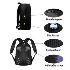 Mochila escolar impermeável para meninos e meninas, mochila para Grand Theft Auto Collage, jogo de aventura, bolsa GTA - Wolf Magazine