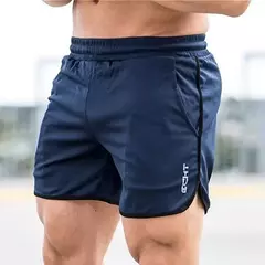 Imagem do Calções esportivos de secagem rápida masculina, corrida, ginástica, ginástica, calças curtas, verão, novo, 2023
