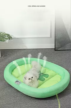 Madden-Cama para cães e gatos, almofada de gelo, tapete para cachorro, canil frio e frio, qualidade superior, verão