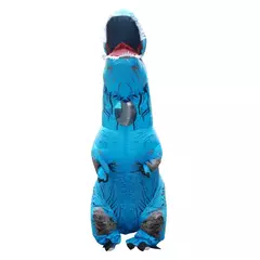 Traje inflável de dinossauro fantasia mascote anime festa de halloween fantasias cosplay para adultos crianças interessante terno de desenho animado dino - comprar online
