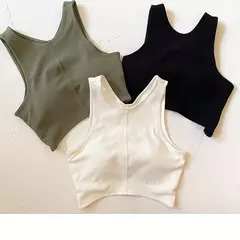 Imagem do Sutiã esportivo anti-flacidez para mulheres, sutiã de ginástica à prova de choque, roupas íntimas de corrida e ioga, regata, fitness e treinamento, 2024