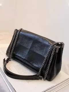 Bolsa feminina de grande capacidade para pendulares, sacola de corrente elegante e de alta qualidade, axilas de ombro único, nova, primavera e verão 2024