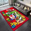 Tapete de Super Mario Bros Movie Game Area, Tapete antiderrapante, Tapete para casa, Sala de estar, Quarto, Sofá, Capacho, Decoração da cozinha, 15 tamanhos