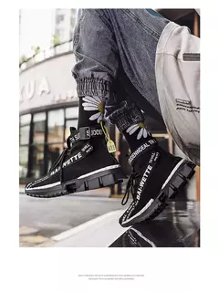 2022 homens tênis meias sapatos luz grande tamanho sapatos casuais legal 47 moda branco esportes ao ar livre design personalidade confortável - loja online