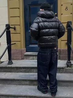 Imagem do Moda casual high street cor sólida retro camuflagem zíper jaquetas masculino americano hip-hop y2k harajuku rock casacos soltos feminino