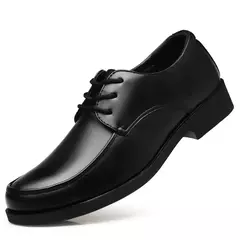 Imagem do Sapato de vestido de couro italiano masculino, sapato formal, elegante, casual, negócio, luxo, social, original, masculino