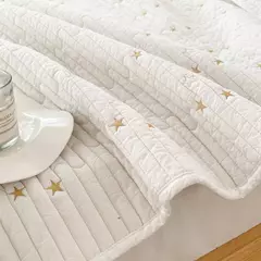 Qualidade capa de cama xadrez puro algodão lavado colcha cobertor grau a algodão acolchoado folha capa verão colcha têxteis para casa - comprar online