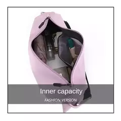 Imagem do Sacos esportivos de grande capacidade para homens e mulheres, Sacos de ginástica portáteis, Separação seca e úmida, Alça ajustável, Mochila Fitness