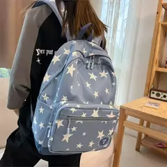Imagem do Cute Star Laptop Backpack para mulheres e homens, 17 Polegada, bolsa de faculdade, viagem, estudante de volta às aulas, Casual Bookbag