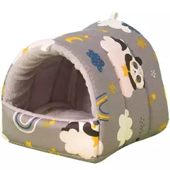 Imagem do Furões Inverno Cama Dormir Casa Escondida Ouriços Gaiola Decoração Habitat 090C