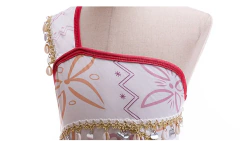 2025 menina moana vaiana traje crianças vestido de princesa verão praia conjunto cosplay roupas natal carnaval roupas de halloween - comprar online