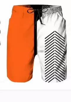 Moda praia masculina, calções de praia, calção de banho, prancheta de surf, calças de menino, ginásio fitness, verão, 2023 na internet