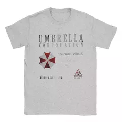 Unisex Vintage 100% algodão Tees, lembrança agradável Resident Evil, presentes de guarda-chuva para fãs, camisas para adultos, camisas para homens e mulheres
