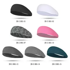 Elastic Absorbent Sports Headband para homens e mulheres, bandagem de cabelo, suor, corrida, fitness, ciclismo, corrida, tênis, ioga, academia - loja online